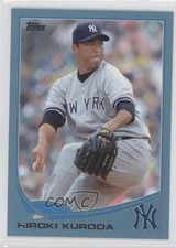 2013 Topps Wal-Mart Blue Hiroki Kuroda #318 0e3