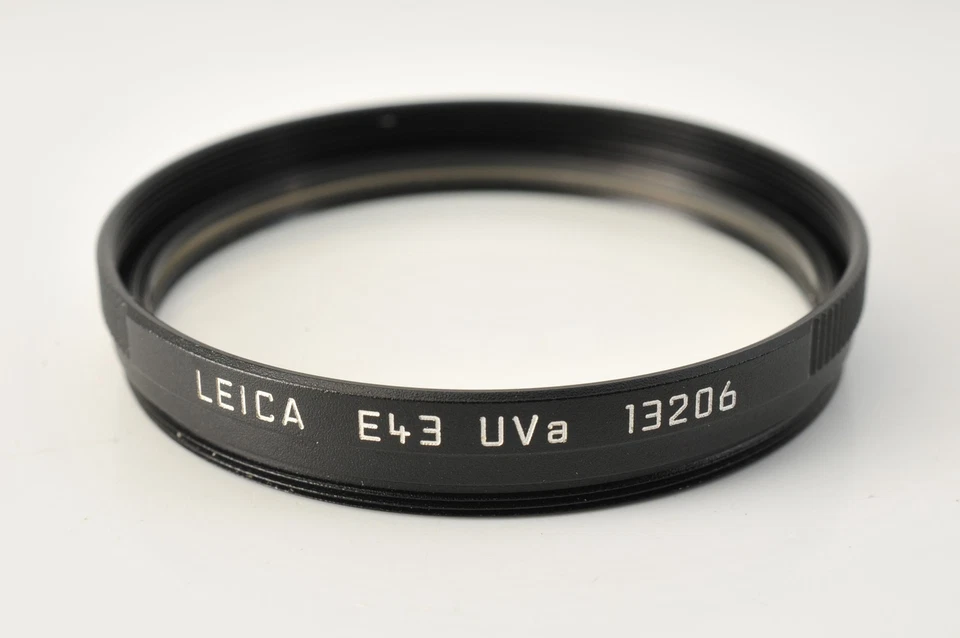 [MINT in BOX] Leica E43 Uva Protection Filter 13206 Black From JAPAN - Image 3 of 4