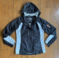 Vintage Single-stitched Black and White Starter Windbreaker Jacket -Size S
