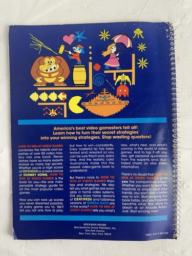 Vintage 1982 Consumer Guide How To Win At Video Games Strategies Tips Book - Picture 2 of 4