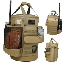 Baseball Bucket Bag Baseball Coaching Accessories Organizer Tactical Style