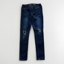Seven7 Women  s Skinny Jeans Size 6 Distressed Medium Wash Stretch Denim
