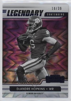 2021 Contenders Draft Picks Legendary Blue Explosion 10/39 DeAndre Hopkins 0ud4