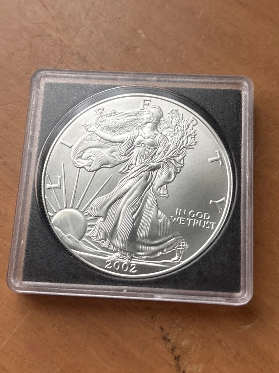 American Eagle Uncertified 2002 Silver Bullion Coins for sale | eBay