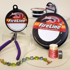 Beadsmith FireLine 4lb Smoke Grey Beading Thread 0.005" 0.12mm 125yd