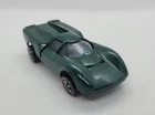 🔴Vintage All Original Redline Hotwheels MINTY US Lola GT70 Dark Enamel Green