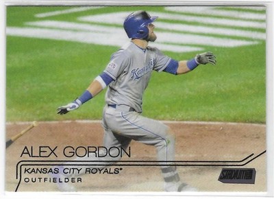2015 Topps Stadium Club Black Foil /201 Alex Gordon #248 Royals