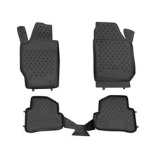 OMAC Fußmatten Set Gummi TPE für SKODA Fabia II Schrägheck (542)