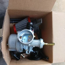 PZ22 22mm Carburetor & Air Filter For 110cc 125cc SSR Sunl Taotao Pit Bike ATV