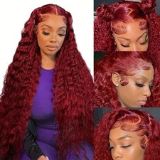 Fashionable lace big wave curly hair full head Synthetic Hair Wigs