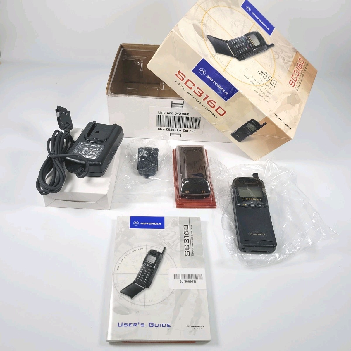 RARE Motorola SC3160 Flip CDMA/Dual Mode 800MHz Mobile Phone | eBay