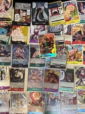 One Piece Tcg Lot W/ SR, R, L, 31 Cards In All