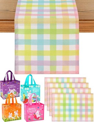 multiwins Easter Table Runner (13''x72'') with 4 13'' x 72'', Multi Colors 