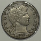 1915 25c Barber Quarter ** XLXXK8188