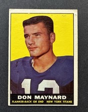1961 Topps Football Cards 17