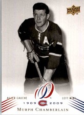 2008-09 Upper Deck Montreal Canadiens Centennial Set Murph Chamberlain #63