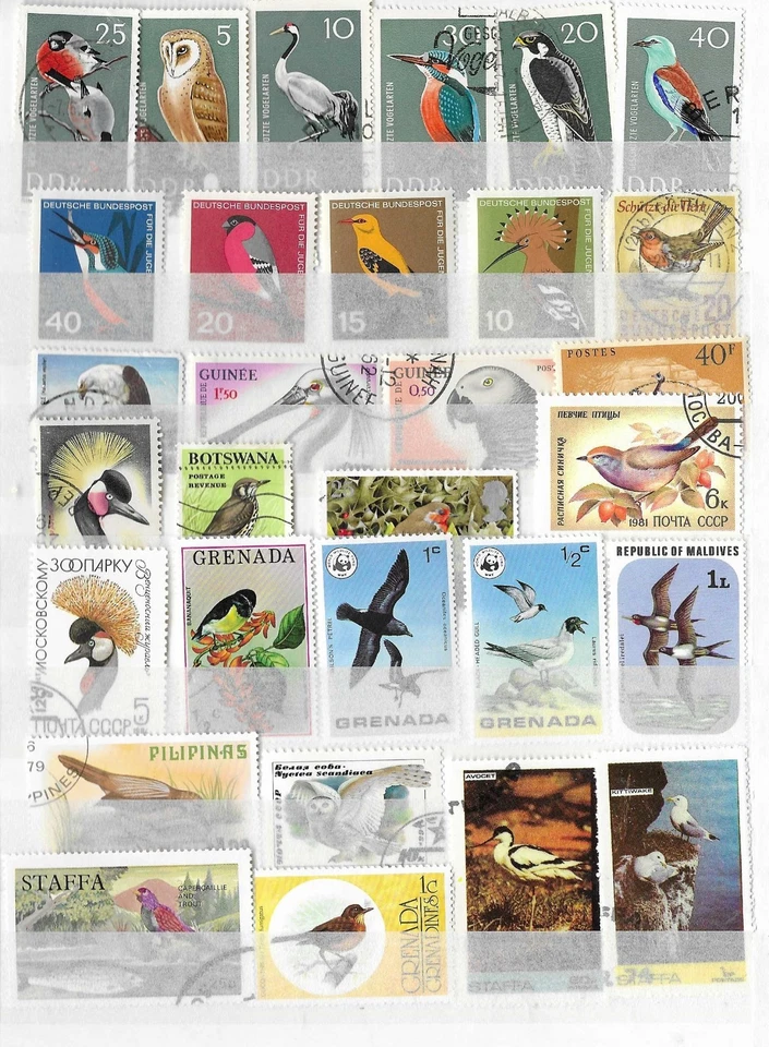 WW Collection_251144 #120 (U/M, see scans). Birds. Good stamps, best price! - Image 2 of 4