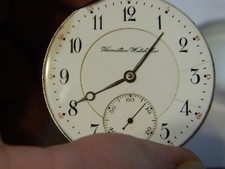 Nice Hamilton 974 Running Watch w/dial & hands, no case