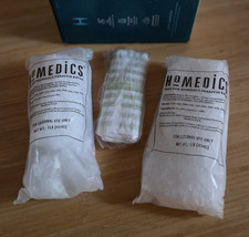 Homedics Paraffin Wax Refill for Paraffin Bath, 2-1lb Pkgs Unscented  20 Liners