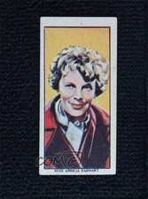 1938 Mars Famous Aeroplanes Pilots & Airports Miss Amelia Earhart #36 0a6