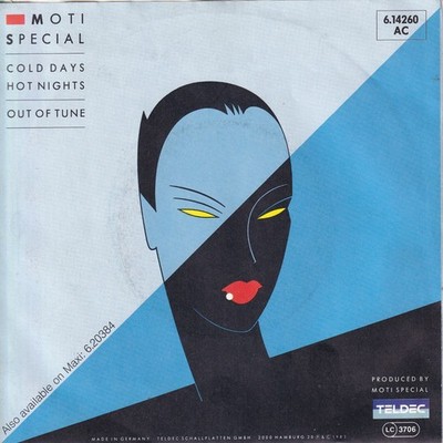 -2635- Moti Special - Cold Days, Hot Nights - 7''-Single- vg++
