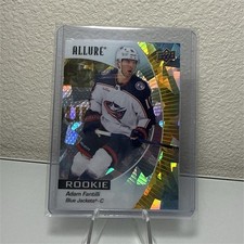 Upper Deck Allure Rookie Adam Fantilli Yellow Taxi #110 Blue Jackets NHL