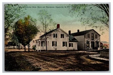 Argusville NY New York Lehman Bros. Store and Residence Unposted c1910 Postcard