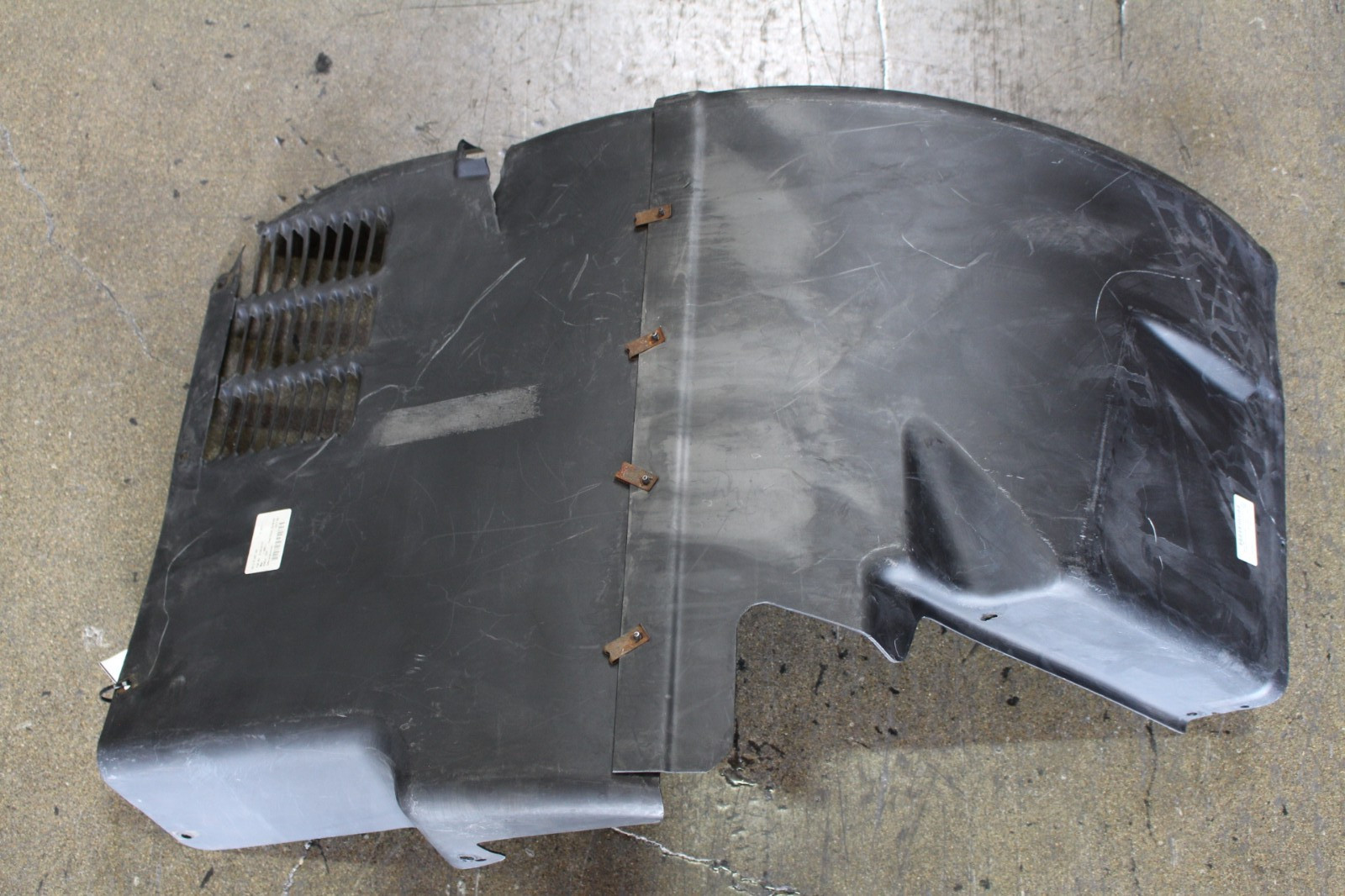 Lamborghini Murcielago, RH, Rear Front Section Fender Liner, Used, P/N 410810172