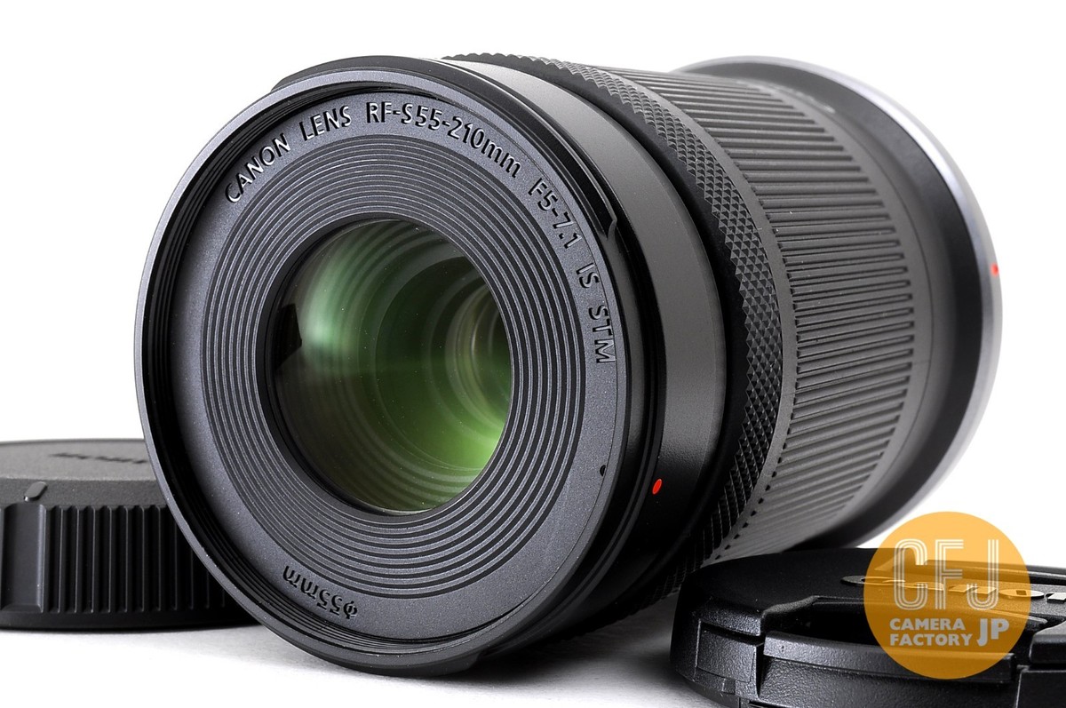 Near MINT] Canon RF-S 55-210mm f5-7.1 IS STM Zoom Lens Japan B154