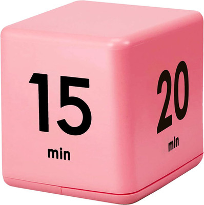 Cube Timer, Kids Timer with Gravity Sensor Flip 15 20 30 60 Mins Countdown