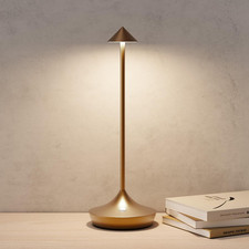 Cordless Rechargeable Table Lamp, Up to 60-Hour Battery 6000mAh, 3 Color Tempera