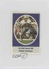 1972 Sunoco NFL Action Player Stamps Cliff Harris HOF 2f4