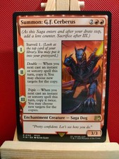 Summon: G.F. Cerberus - Final Fantasy - Rare - NM (See Pics) MTG