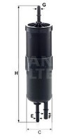 Mann-Filter WK6030 Kraftstofffilter FüR Alpina BMW Mini ROLLS-ROYCE