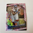 2025 Panini Prizm Football Choice Cherry Blossom Theo Johnson #211