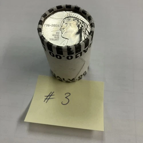 2026 D Enduring Liberty Half Dollar Uncirculated US Mint Coin 1 roll Unopened