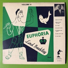 Lord Buckley – Euphoria (Volume II) LP Vinyl Spoken Word 1956 Poetry Jazz Vaya Lord Buckley – Euphoria (Volume II) LP Vinyl Spoken Word 1956 Poetry Jazz Vaya