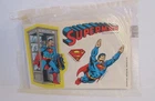 Vintage 1979 Post Cereal Premium/DC Comics - Superman w/ Original Cello stickers