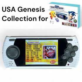 Sega Genesis Ultimate Portable 2GB SD Card w/ USA Game Library + Cover Art Menu