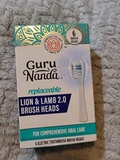 GuruNanda Advanced Replacement Sonic Brush Head, Compatible with Pressure Sensor