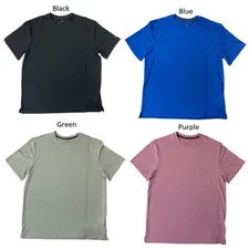 GapFit Men's Comfortable Relaxed Fit Short Sleeve Performance Tee