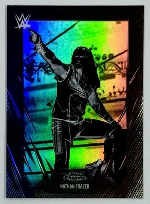 2026 Topps Chrome WWE NATHAN FRAZER Negative Refractor #146!