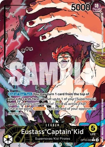 One Piece Eustass"Captain"Kid (OP10-099/162) OP10 Royal Blood NM FOIL- Parallel
