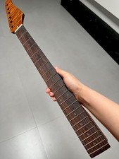 AAAA Suhr stainless steel 22frets Rosewood Roasted flame Maple Guitar Neck Satin
