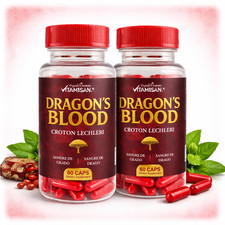 Dragon  s Blood Capsules Croton Lechleri 4:1 Extract   2 Bottles