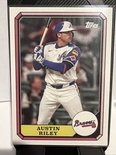 2025 Topps Archives - 1987 Topps Boardwalk and Baseball Austin Riley #87BB-24