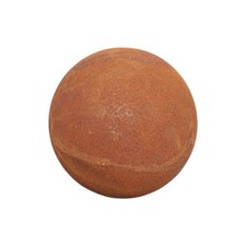 Gartendeko Kugel aus Metall mit Edelrost in vier Größen Ø10cm, 15cm, 20cm, 25cm