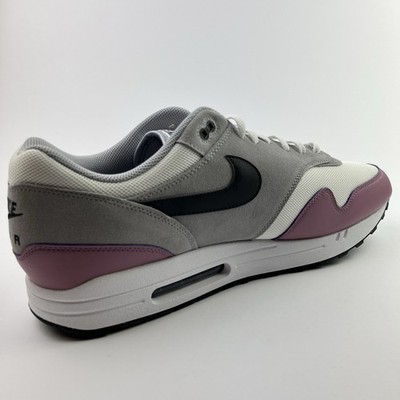 Nike Air Max 1 Essential Wolf Grey Pink Men's Size 19 Sneakers