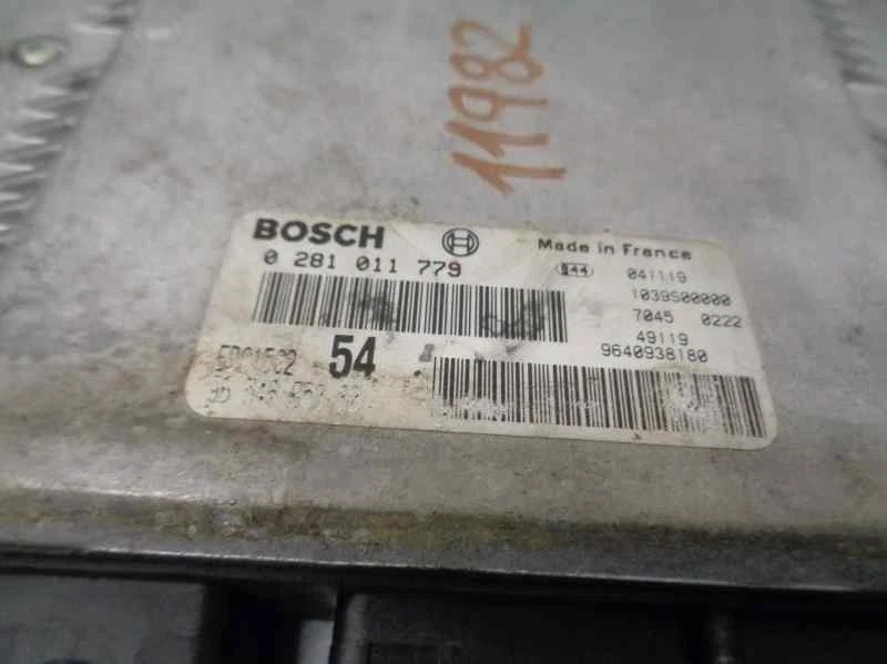 9659520280 CENTRALITA MOTOR UCE / BOSCH / 0281011779 / 3143471 PARA CITROËN C8 2 - Imagen 4 de 4
