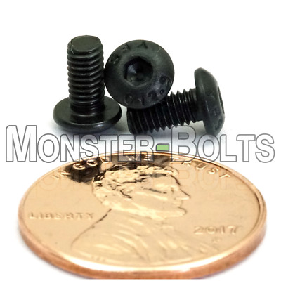 M3 x 6mm - Qty 10 - Button Head Socket Caps Screws ISO 7380 Class 12.9 3mm